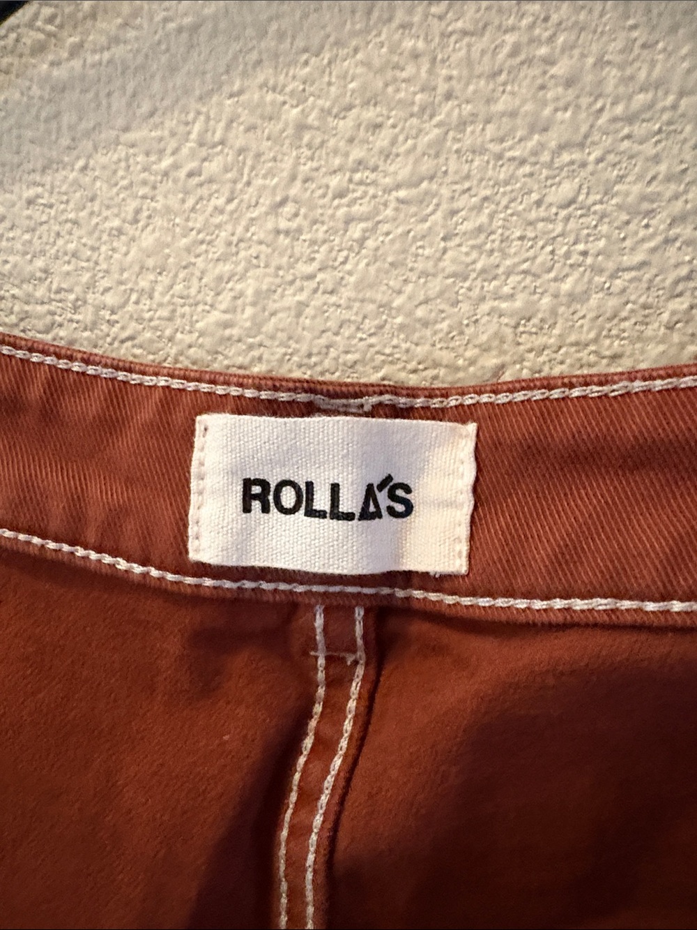 ROLLA'S Rust Brown Wide Leg Utility Pants - Picture 3 of 4